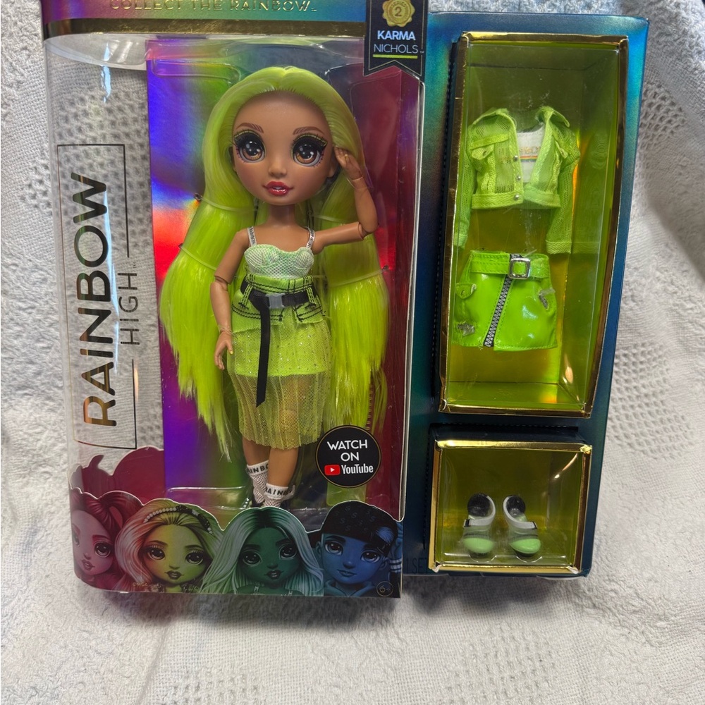 NIB Rainbow High Series 2 Karma Nichols Doll